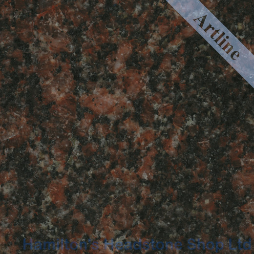 New Mahagani Granite Colour