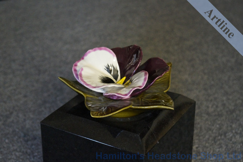 Ceramic Memorial Flower